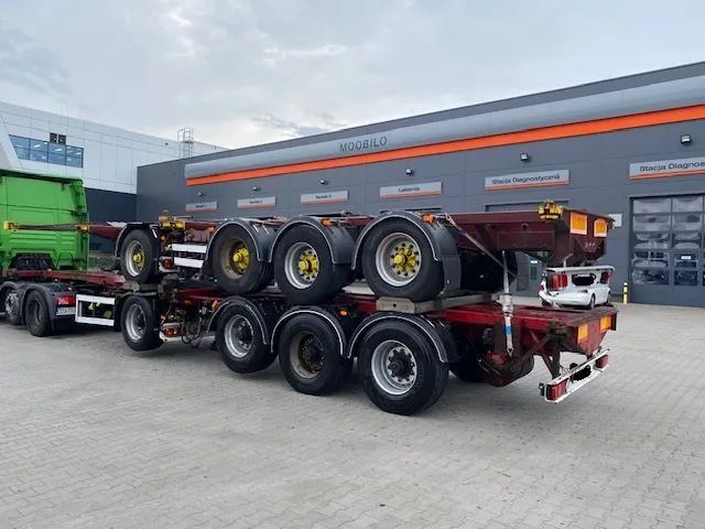 Nooteboom /D-Tec/ CT-53-04D rozpinane 4 osiowe PAKIET