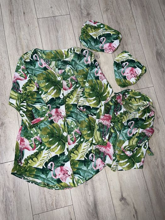 family look Пляжний фемелі лук мама, донька