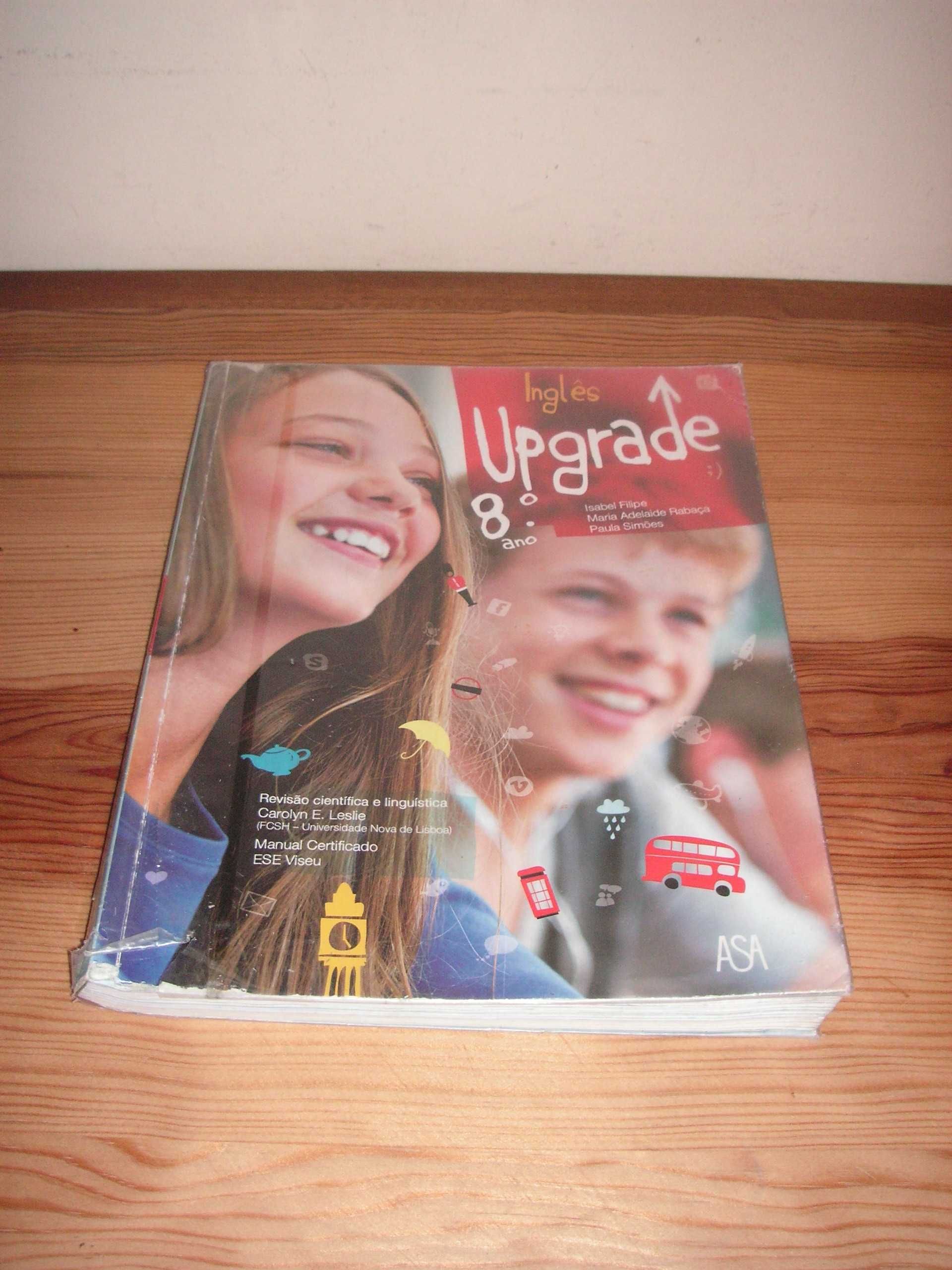 Manual Upgrade 8 e Workbook iTeen 8 Inglês do 8º Ano