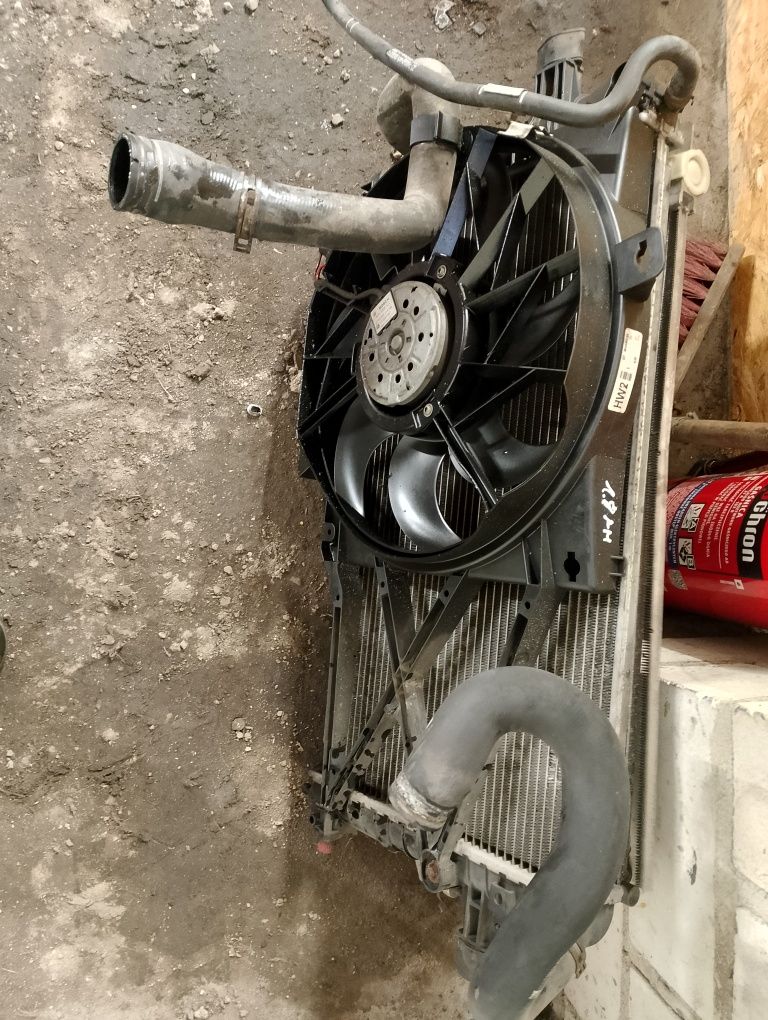 Chłodnice opel astra h 1.8 1.6 komplet