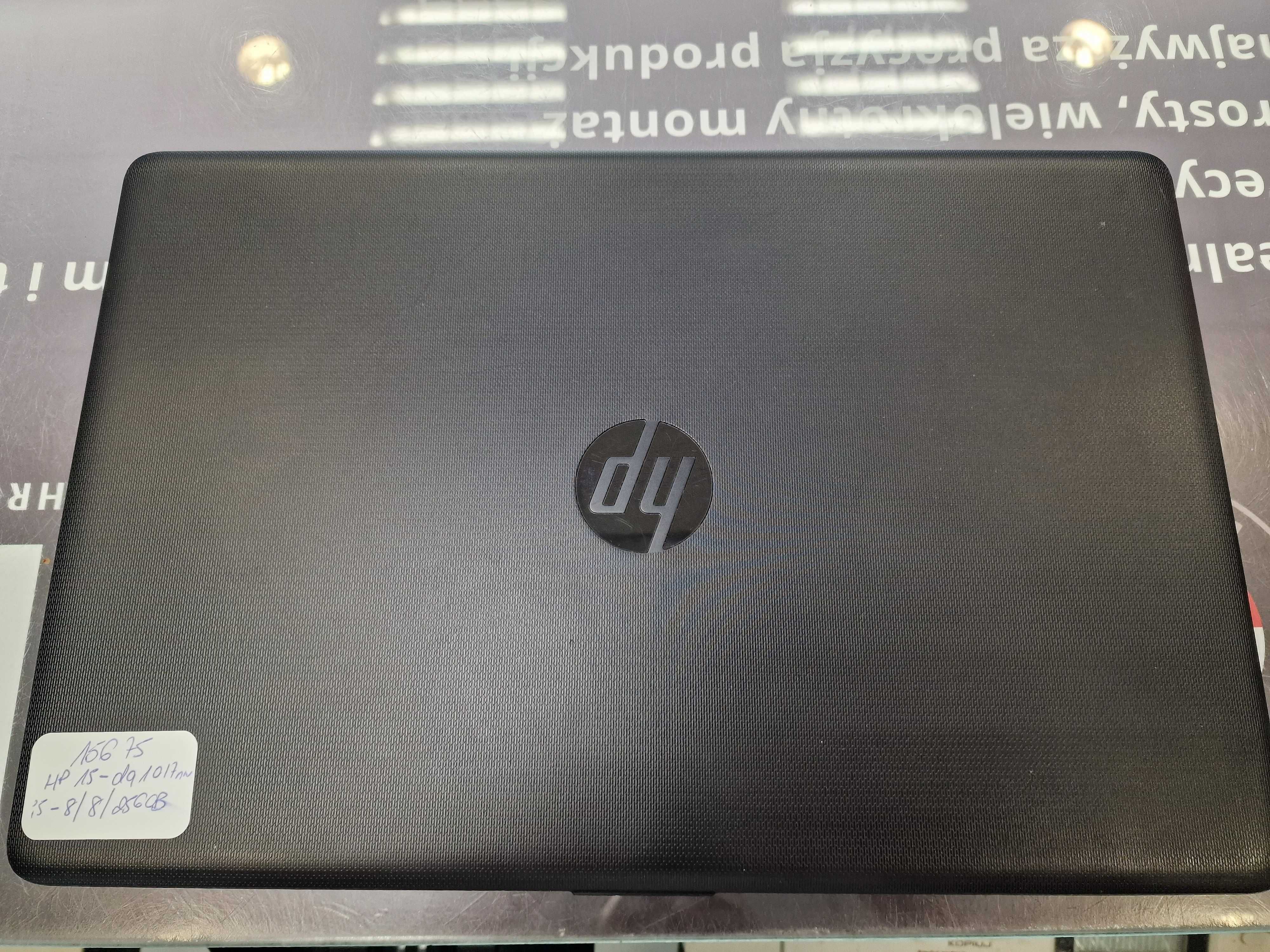 HP 15-da1017nw/ i5-8265U/ 8GB/ 256GB/ MX110 2GB/ 15.6" FHD/ W10/ Gra B