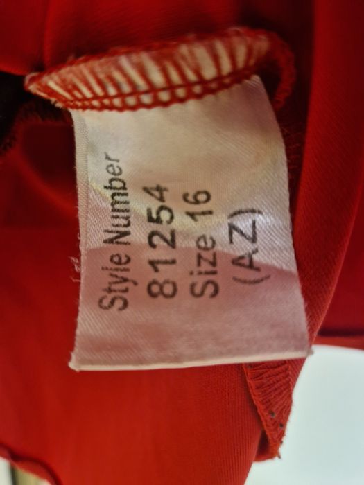 Bluzka czerwona  r 44