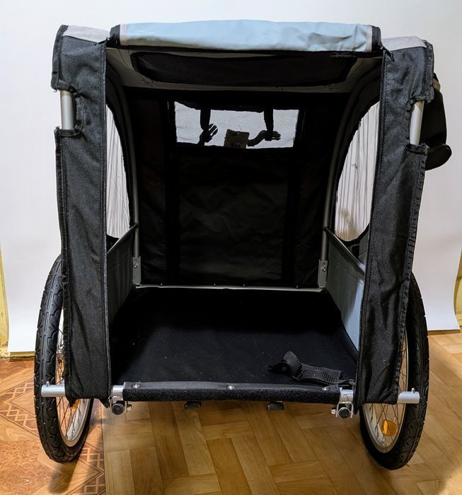 Karlie Przyczepka Rowerowa Dla Psa Paris De Luxe 148X90X88Cm Do 50Kg