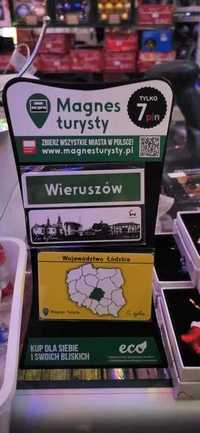 Magnes turysty wieruszów I łódzkie u tigera sklep okazyjny 4szt