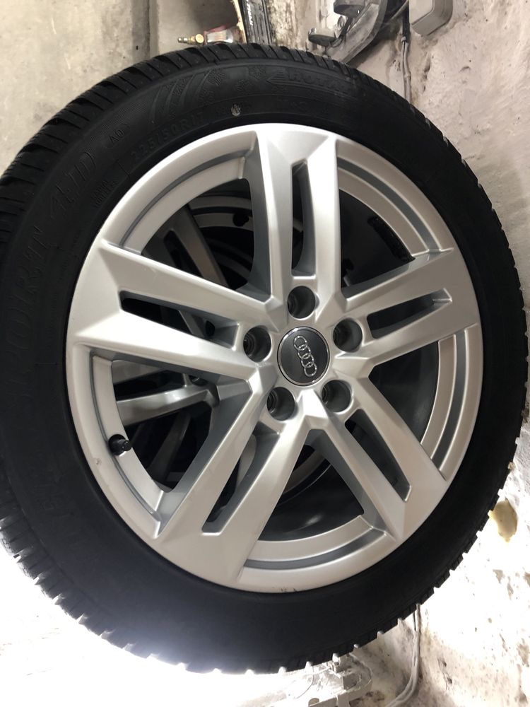 Шины диски б.у Audi Original 5.112 R17 ET42 7J 225 50 R17 цена за1 шт