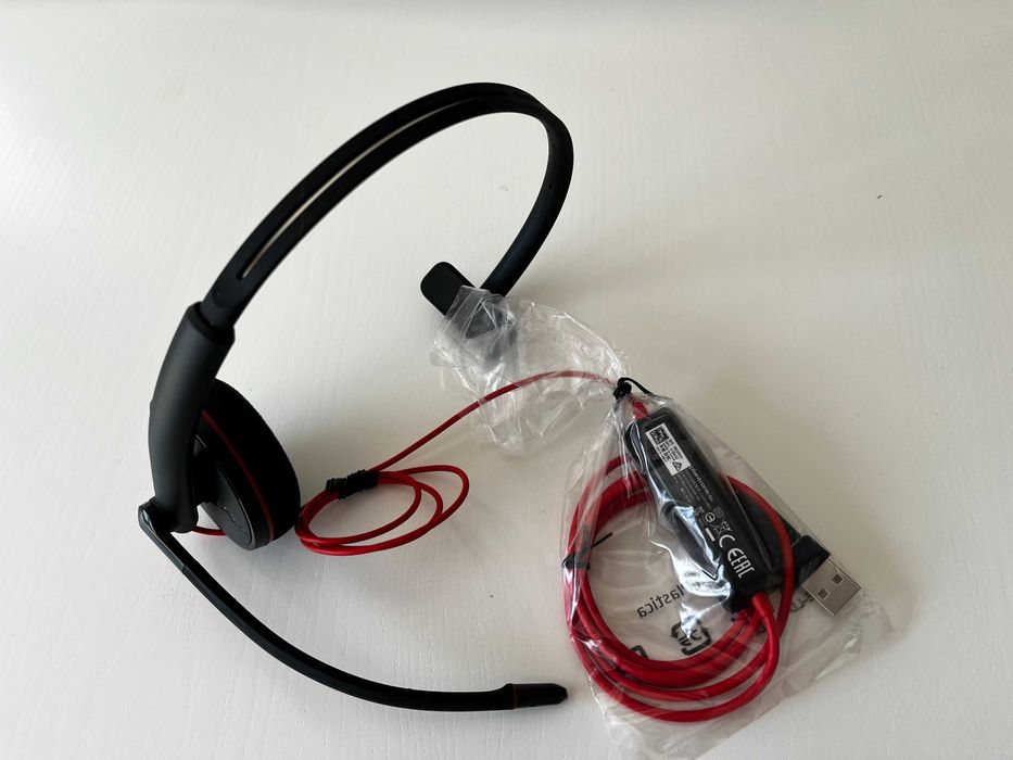 Auscultadores Plantronics Poly Blackwire C3210 USB-A