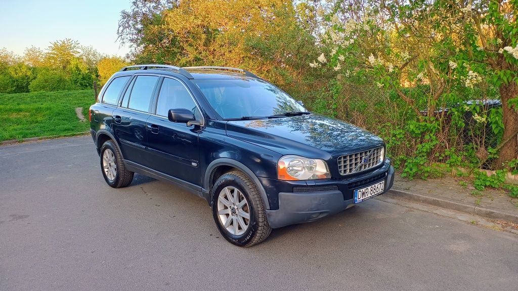 Volvo XC90 D5 2.4d 185/205KM 7osób automat AWD serwisowany Full opcja