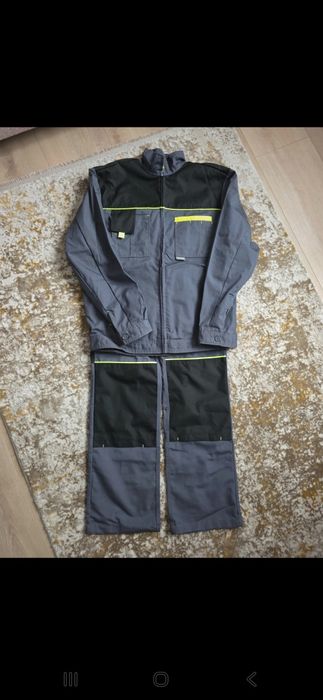 Nowy komplet męski roboczy spodnie bluza rozmiar m/l