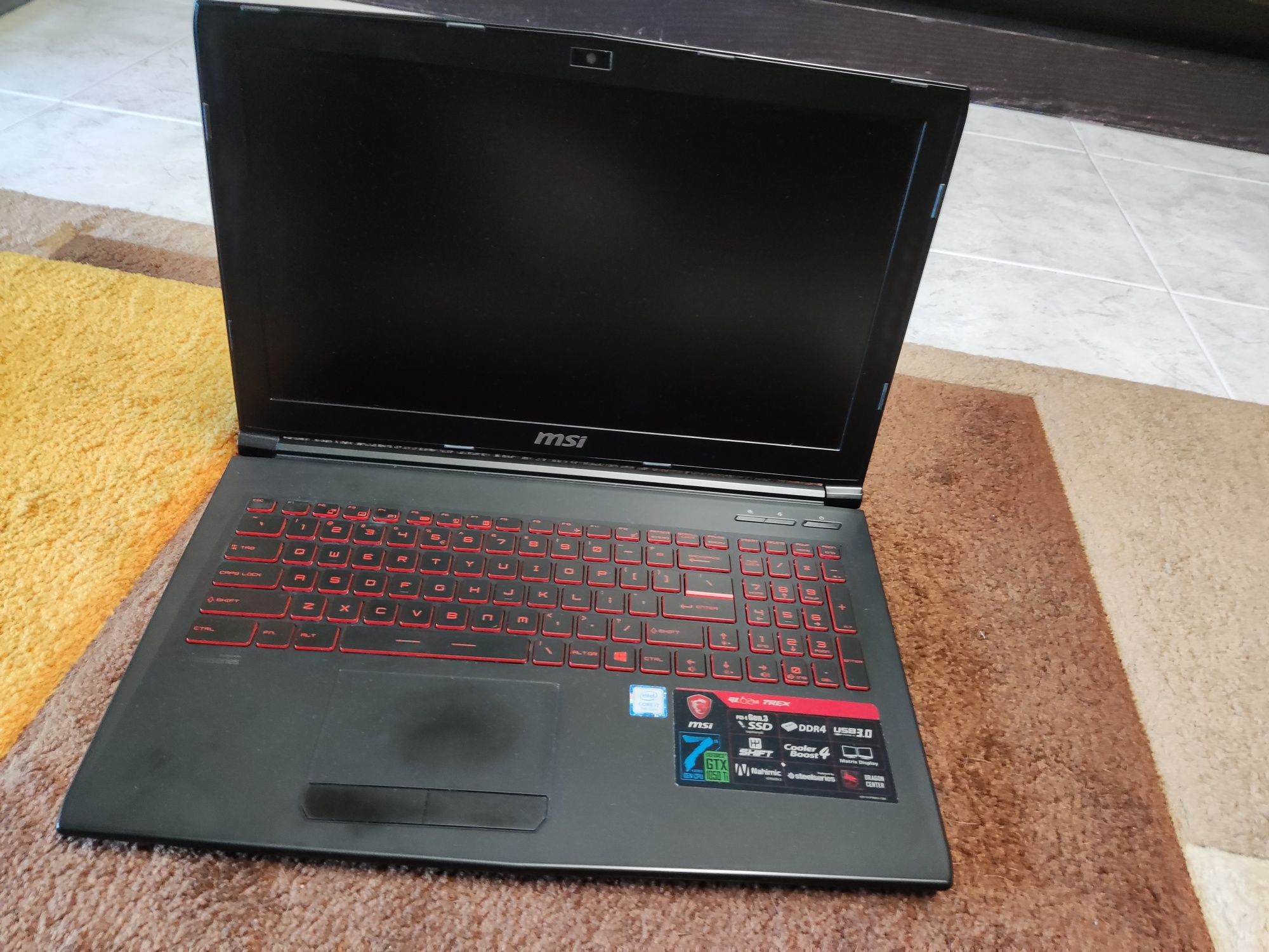 Portátil MSI GL62M Gaming