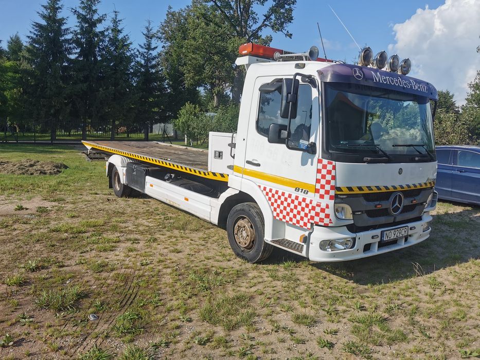 Mercedes Atego 818 autolaweta/Płyta