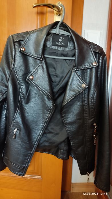 Куртка косуха  шкірзам!Нова!