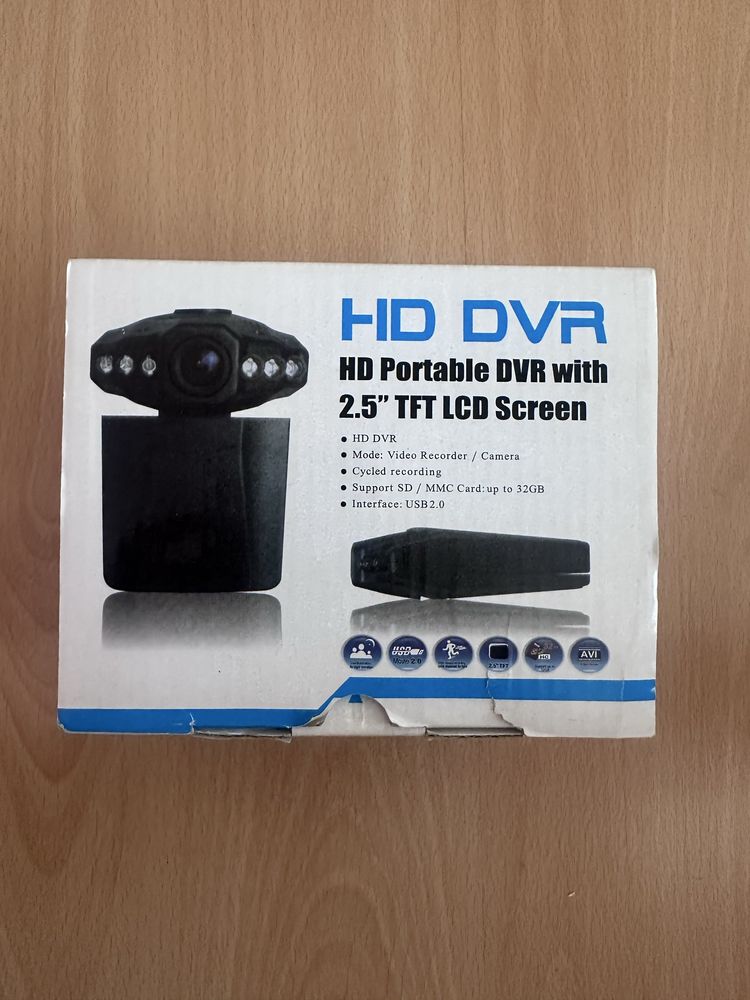 Відеореєстратор HD Portable DVR з 2.5" TFT LCD екраном