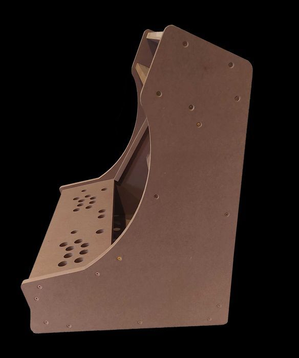 Bartop Arcade do złożenia 24" MDF 16mm automat retro mame diy