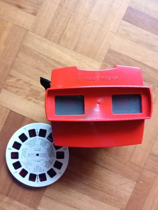 View master 3D  antigo a funcionar