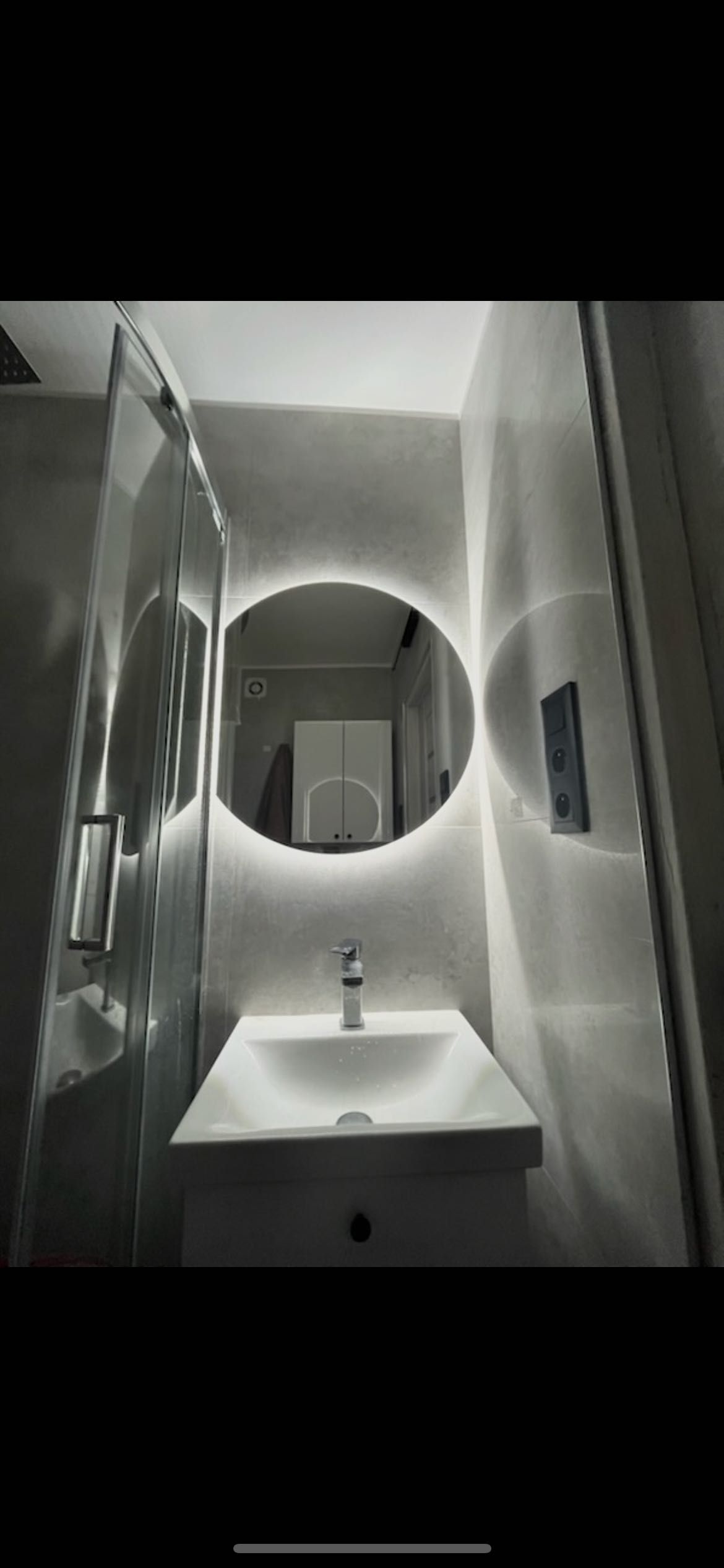 Lustro led podświetlane 63x70