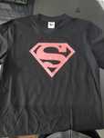 koszulka t-shirt superman nieużywana czarna 100% bawełna