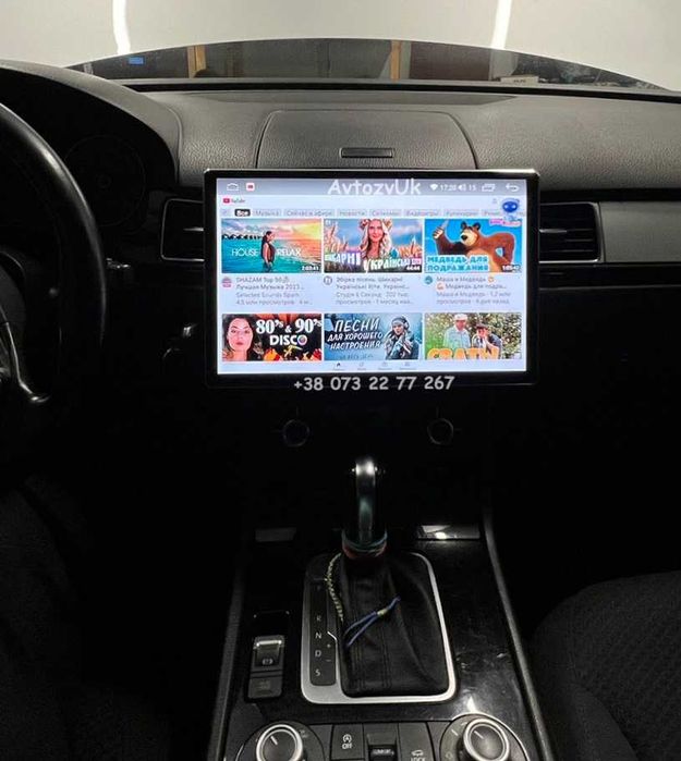 Android 14 TOUAREG Volkswagen VW Tesla 2 din Тоурег CarPlay Магнитола