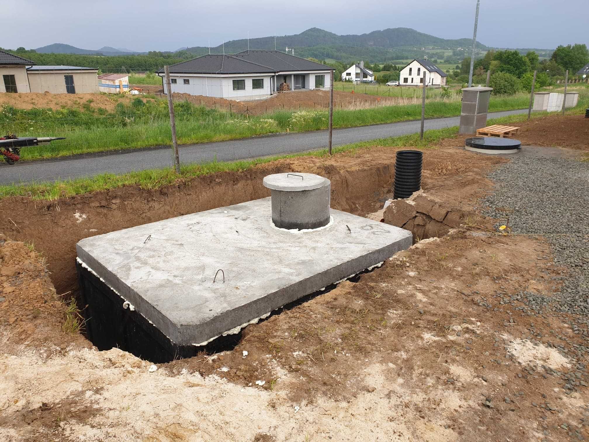 Szambo betonowe 8m³ - Zbiornik na deszczówkę od 4 do 13m³ - GWARANCJA