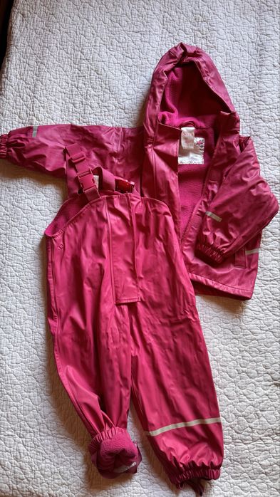 Зимовий комбінезон для дівчинки 1,5, 2, 3, 4, 9