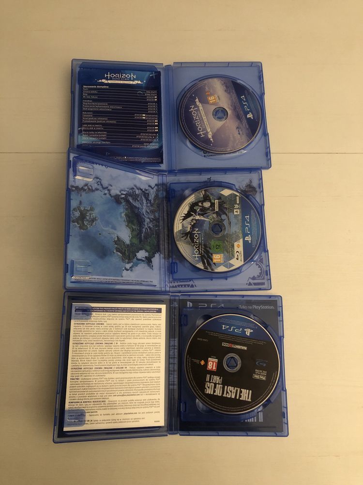 Horizon zero dawn i forbidden West the last of us part 2 gry na ps4 pl