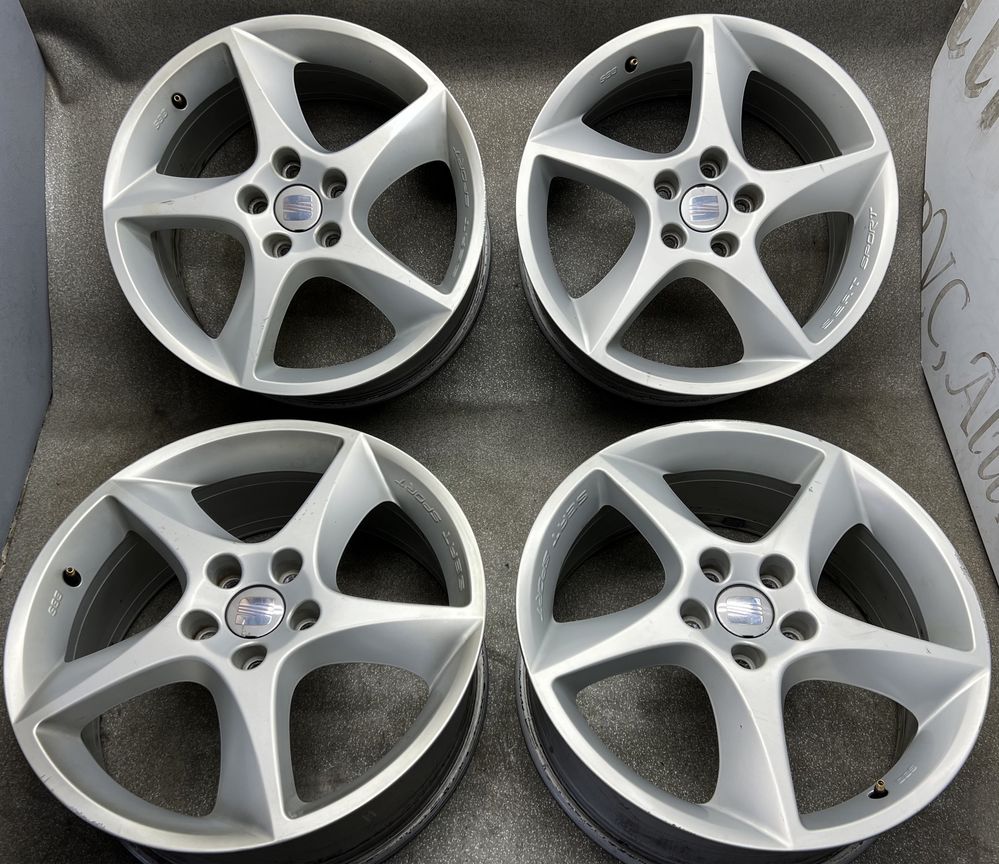 Диски R18 5 112 et51 Оригінал Seat сеат BBS sport титани