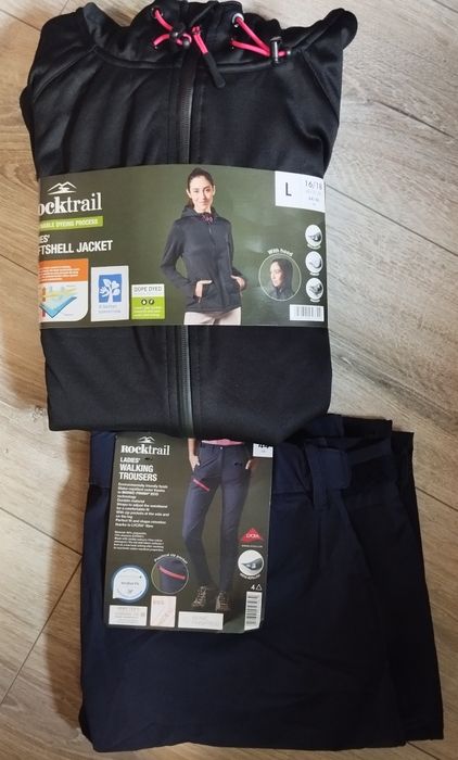 Rocktrail, женская термо куртка Softshell - водоотталкивающие/ветрозащ