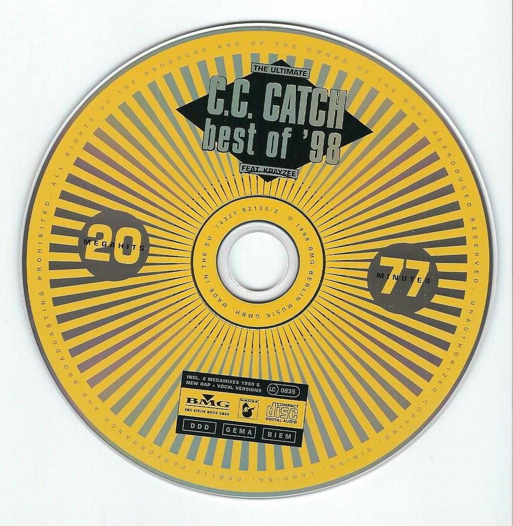 CD C.C. Catch - Best Of '98 (1998) (Hansa)