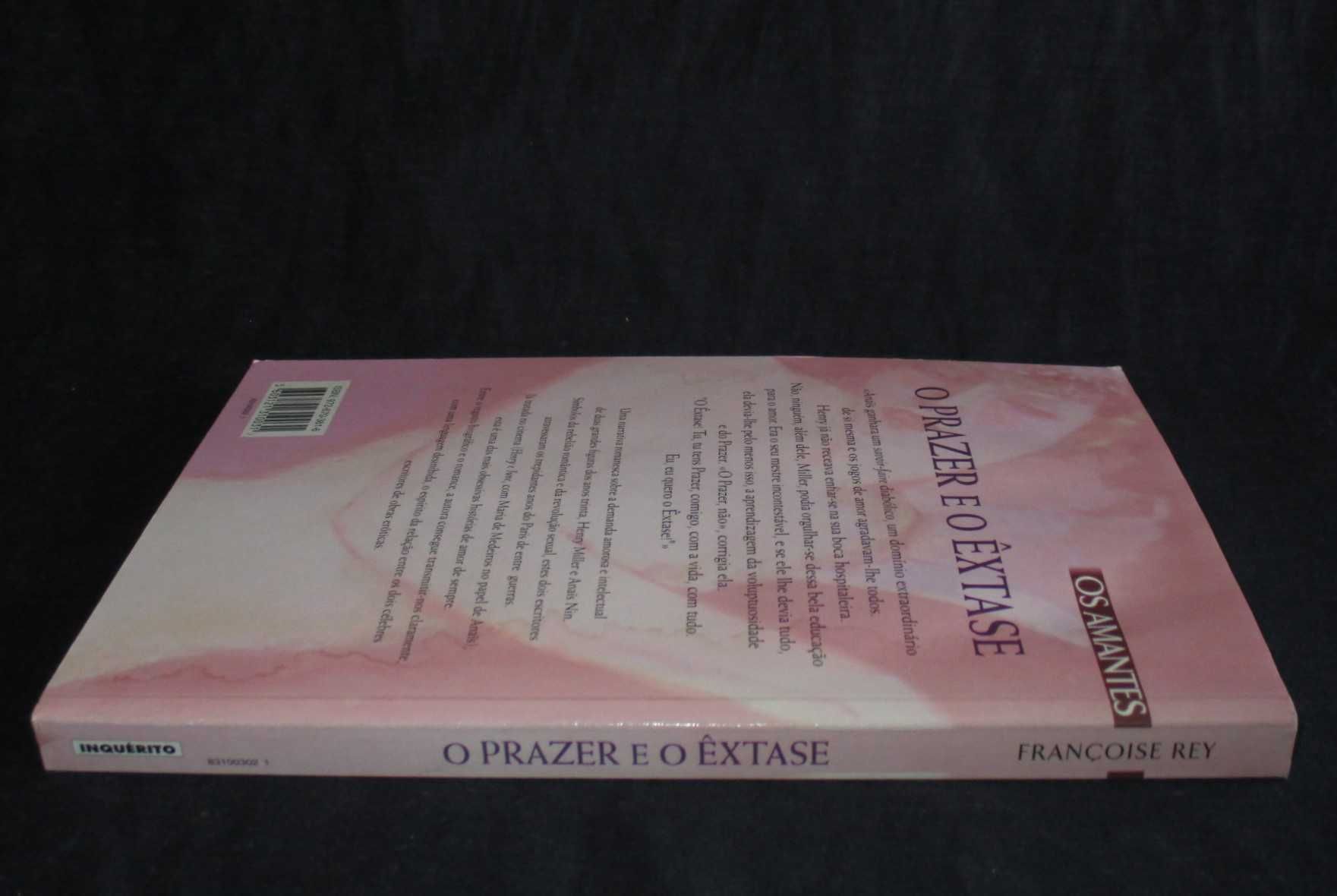 Livro O Prazer e o Êxtase Françoise Rey
