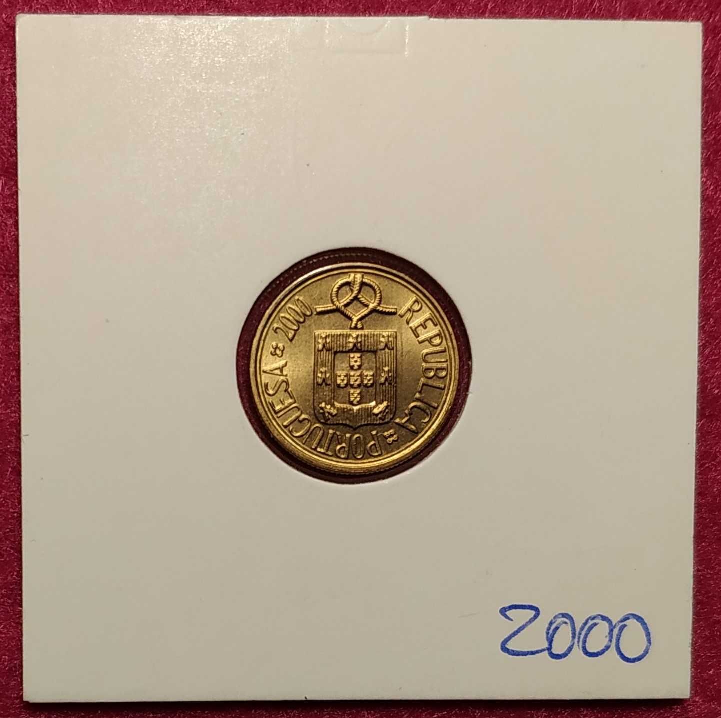 Portugal - moeda de 1 escudo de 2000