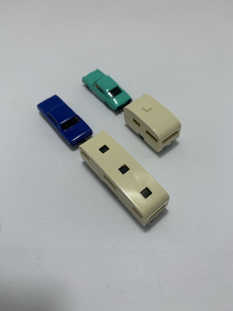 Carros com caravanas Wiking escala N 1:160