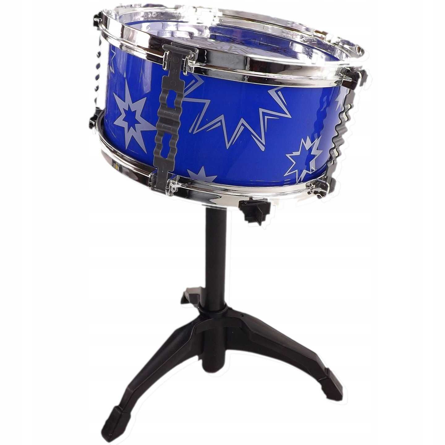 Perkusja niebieska 6 bębnów talerz krzesło dla dzieci model No.: 28807