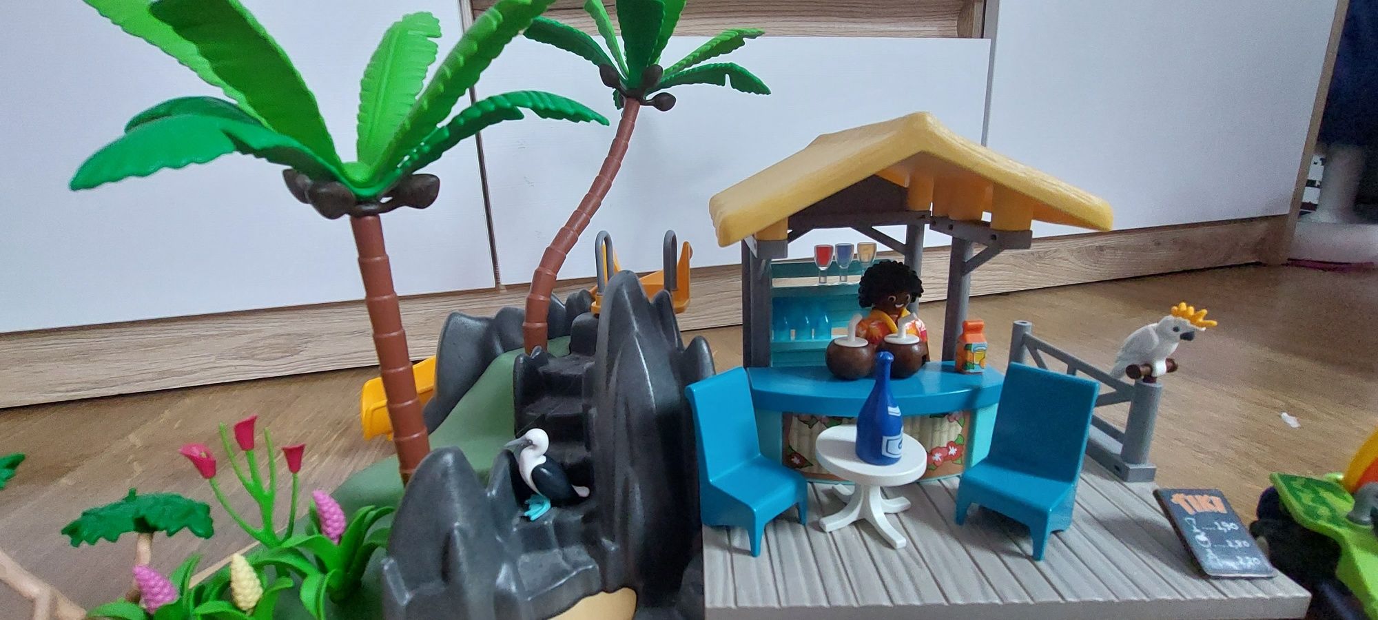 Playmobil wyspa karaibska + surfer