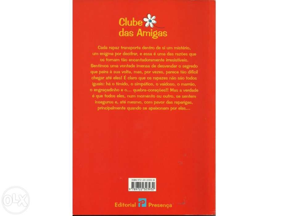 Livro - CLUBE DAS AMIGAS: "Como lidar com os rapazes"