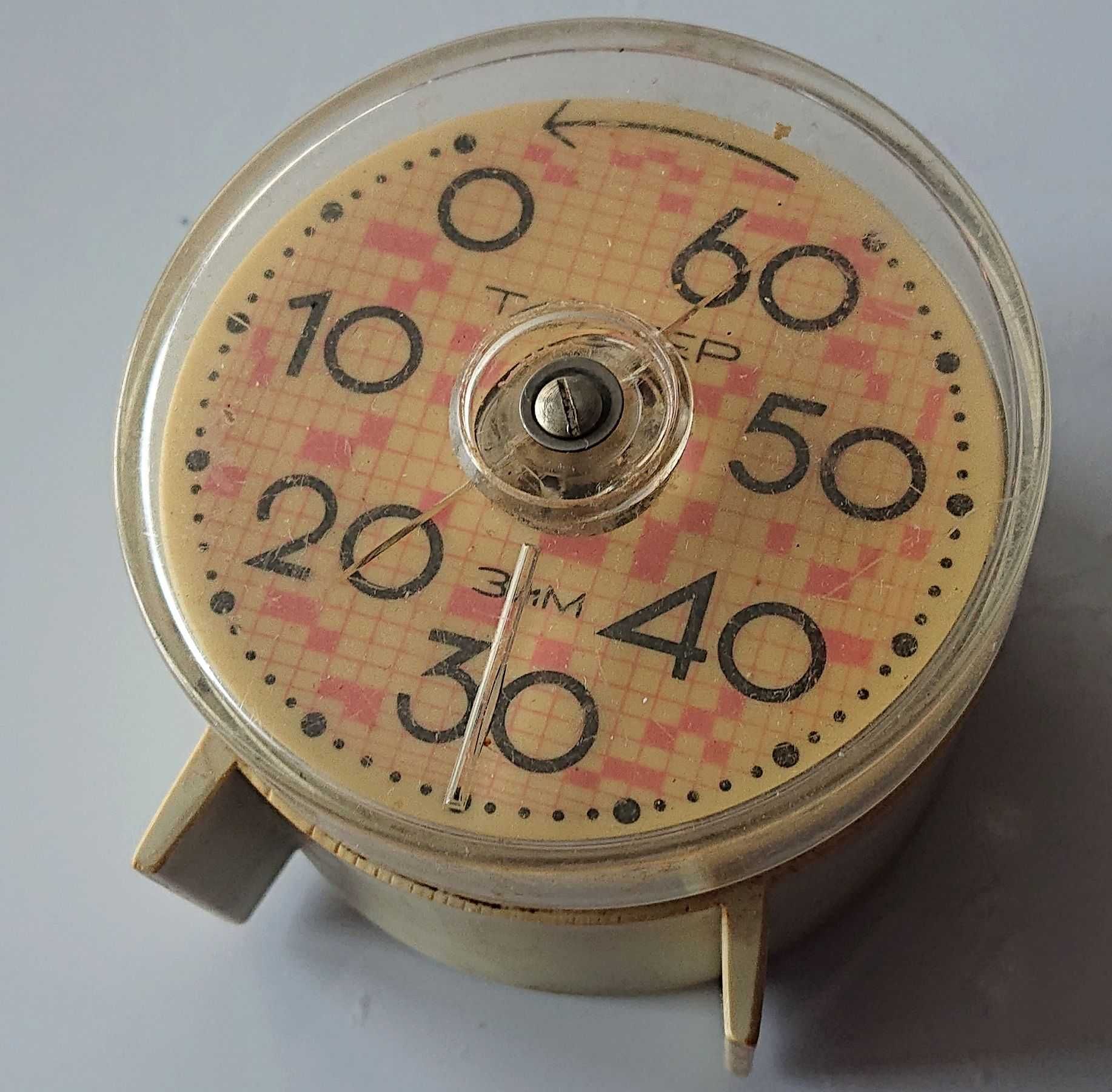 Minutnik / Timer - ZSRR / CCCP - stary, uszkodzony