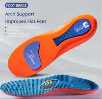 Ортопедичні спортивні еластичні устілки для взуття унісекс.
