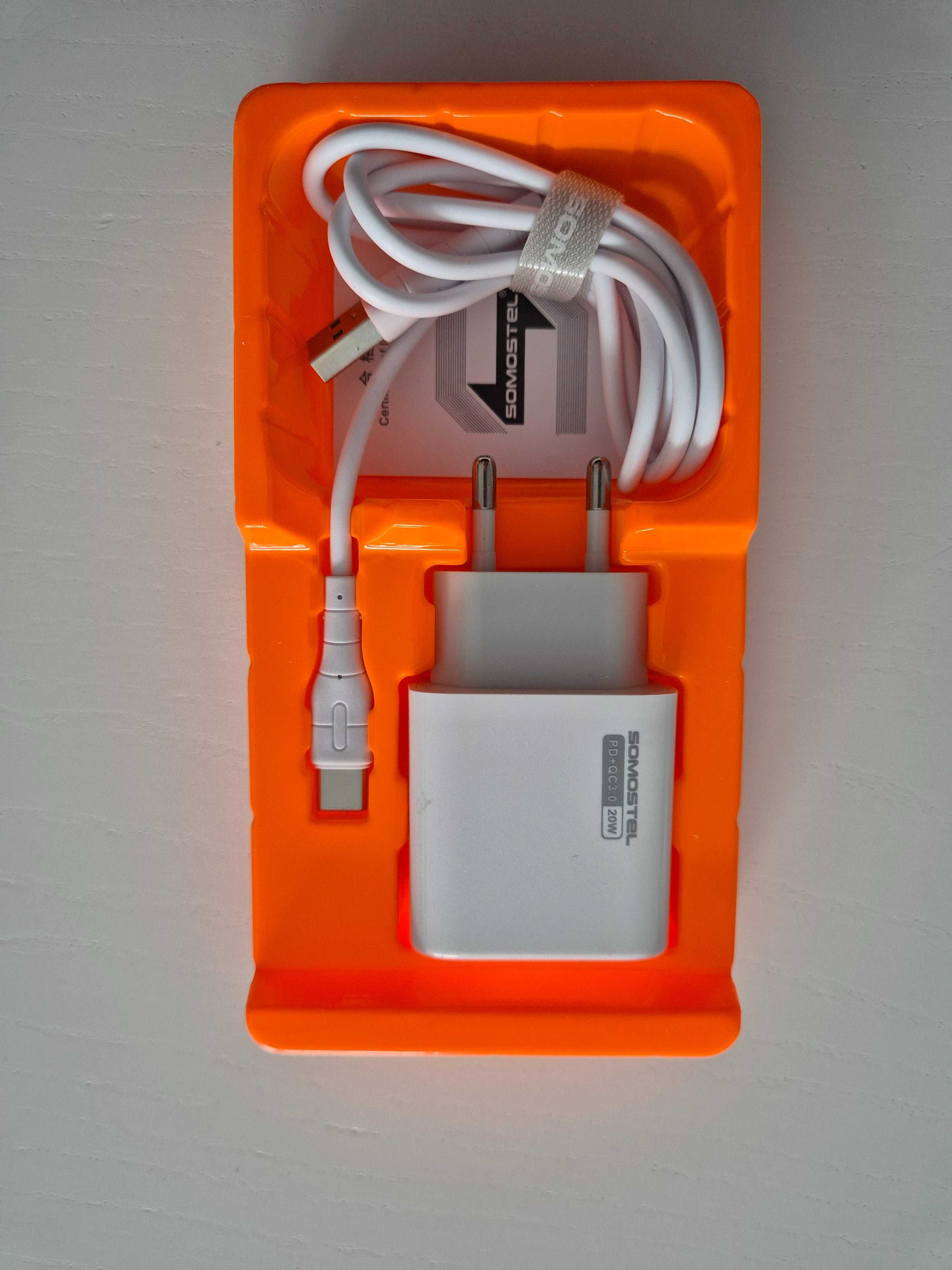Ładowarka Somostel 20 wat typ micro usb plus Usb do psp 5 słuchawek
