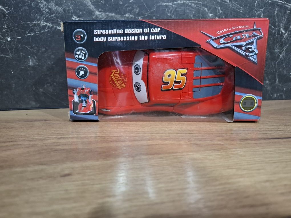 Autko auto zygzak McQueen transformers robot