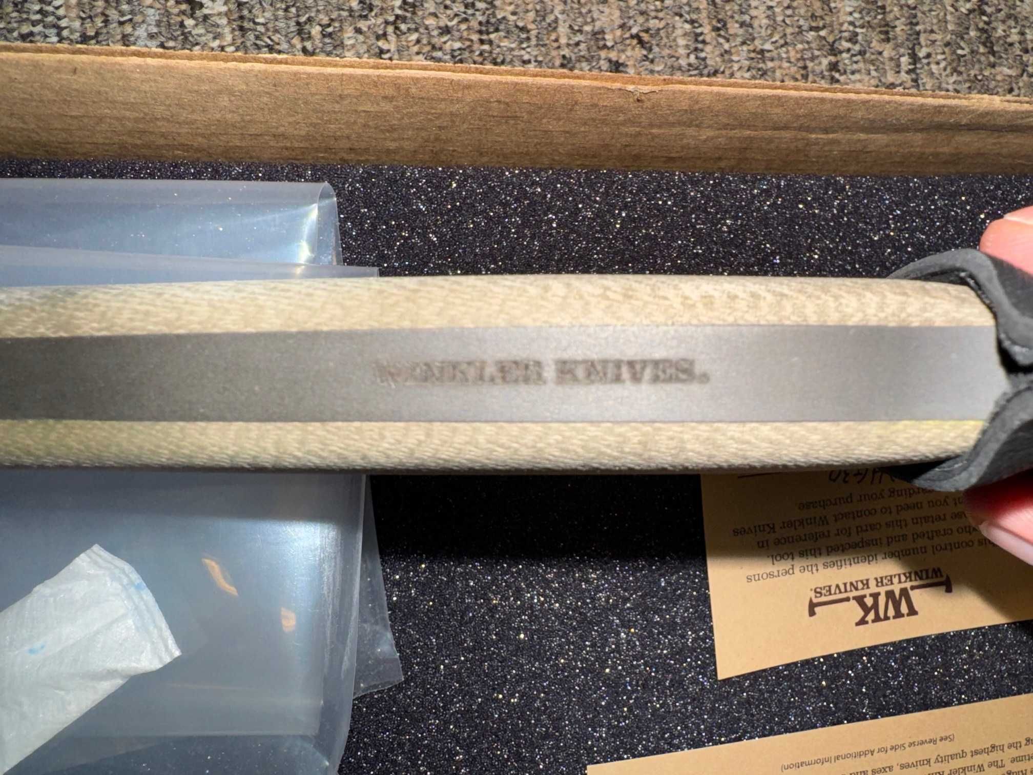 Winkler Knives TAD Edition Combat Axe Hammer OD Green