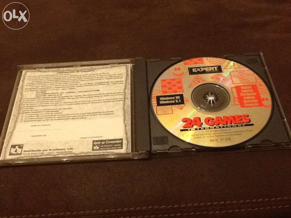 CD de Jogos para Windows 95