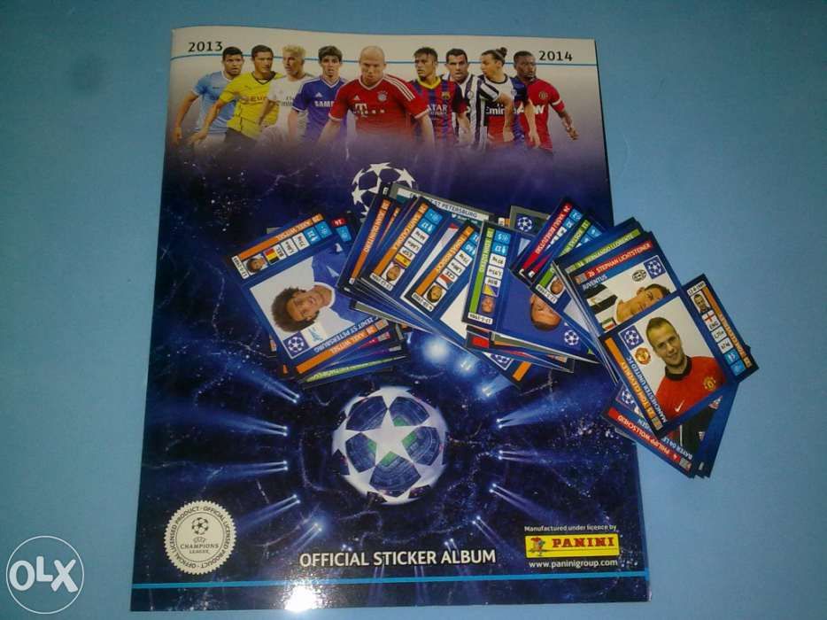 Cromos champions league 2013/2014 panini