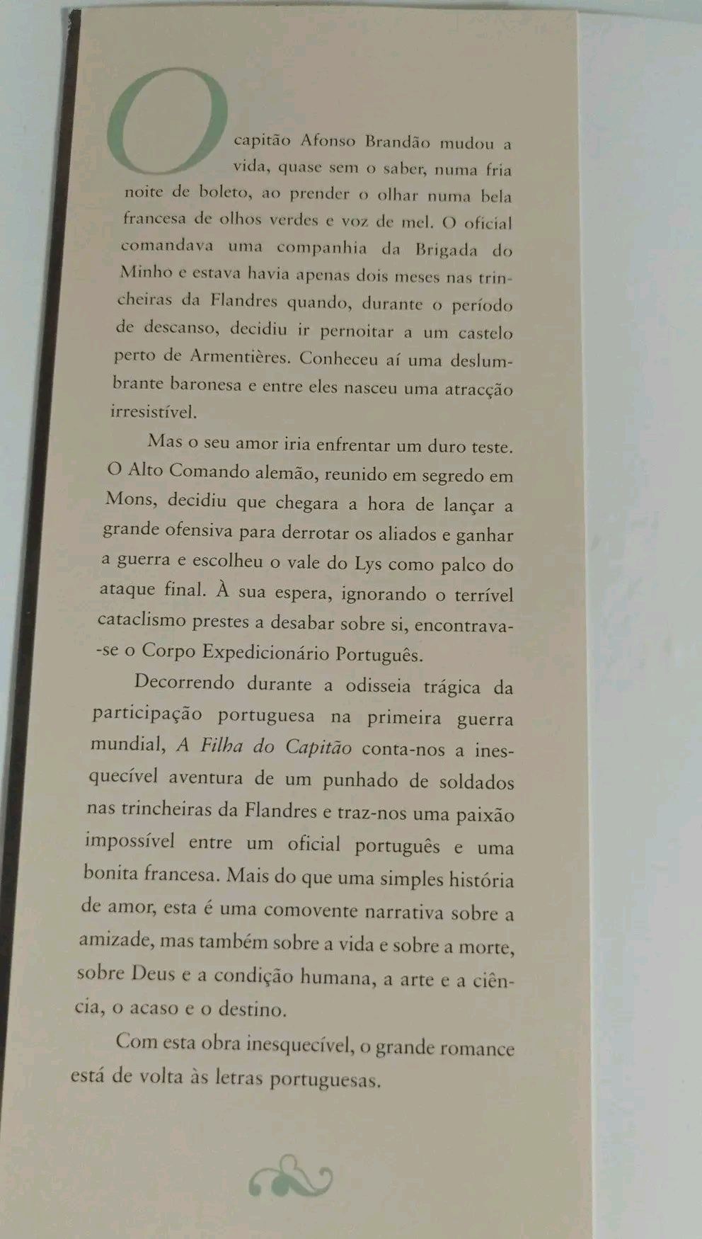 Livro. A Filha do Capitão.