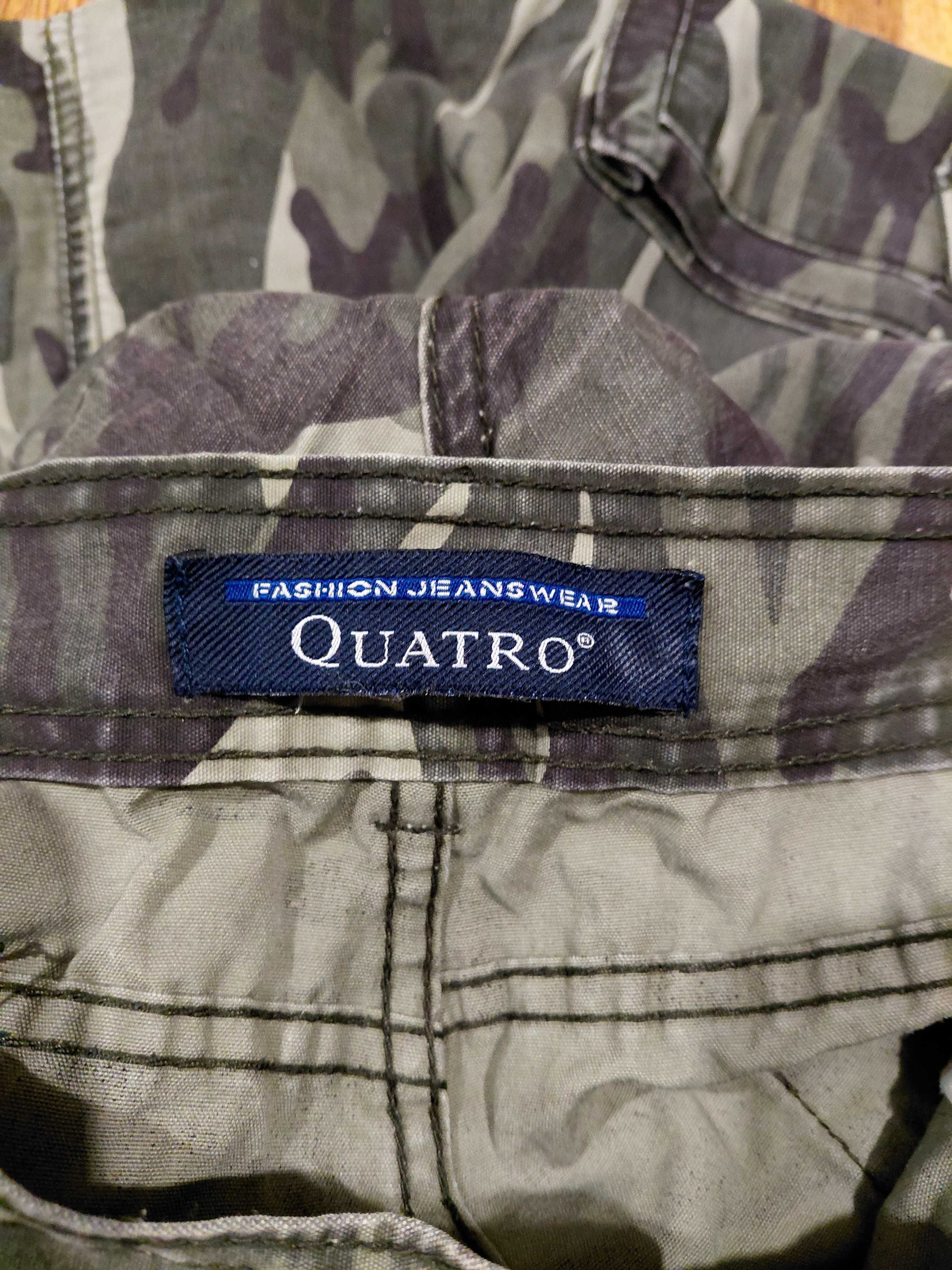Spodnie cargo bojówki QUATRO