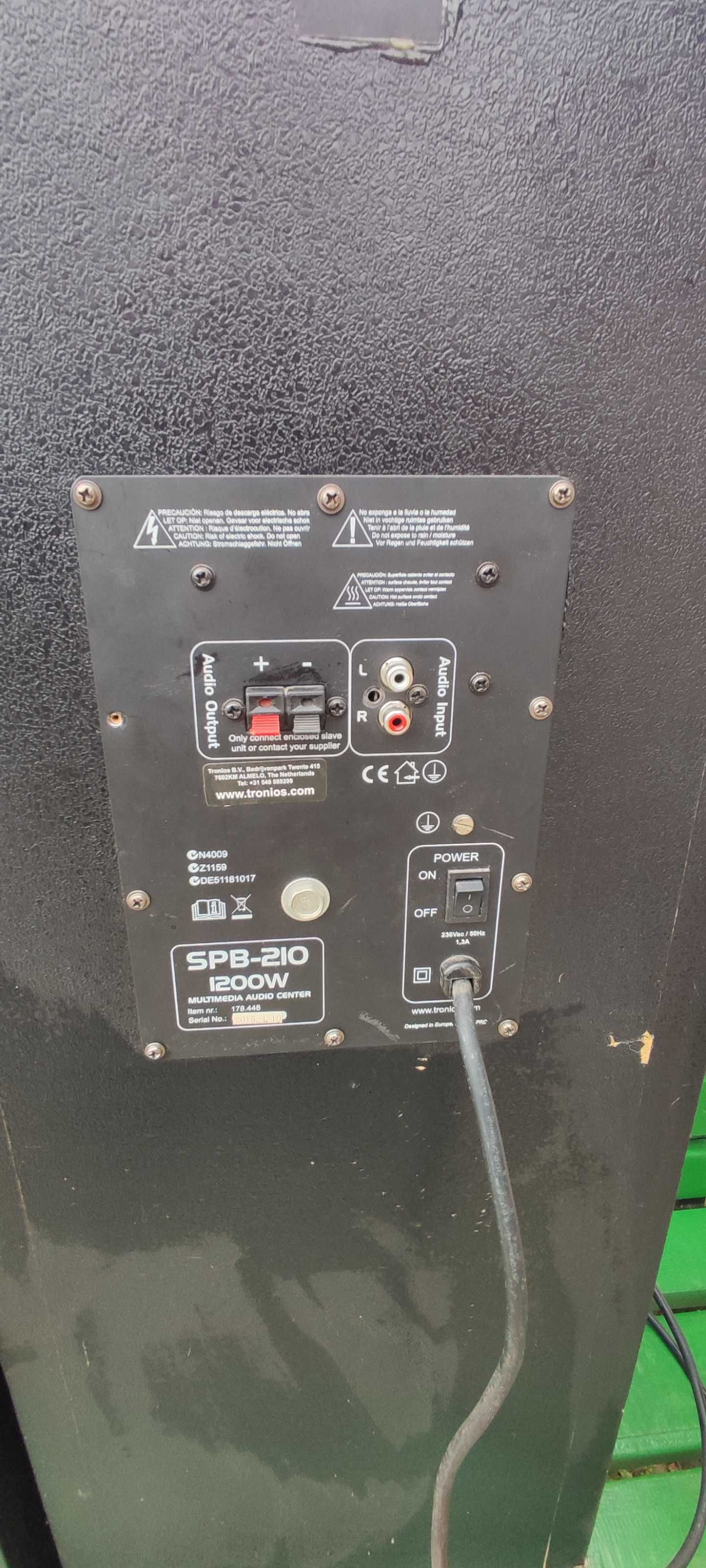 Głośniki używane 1200w