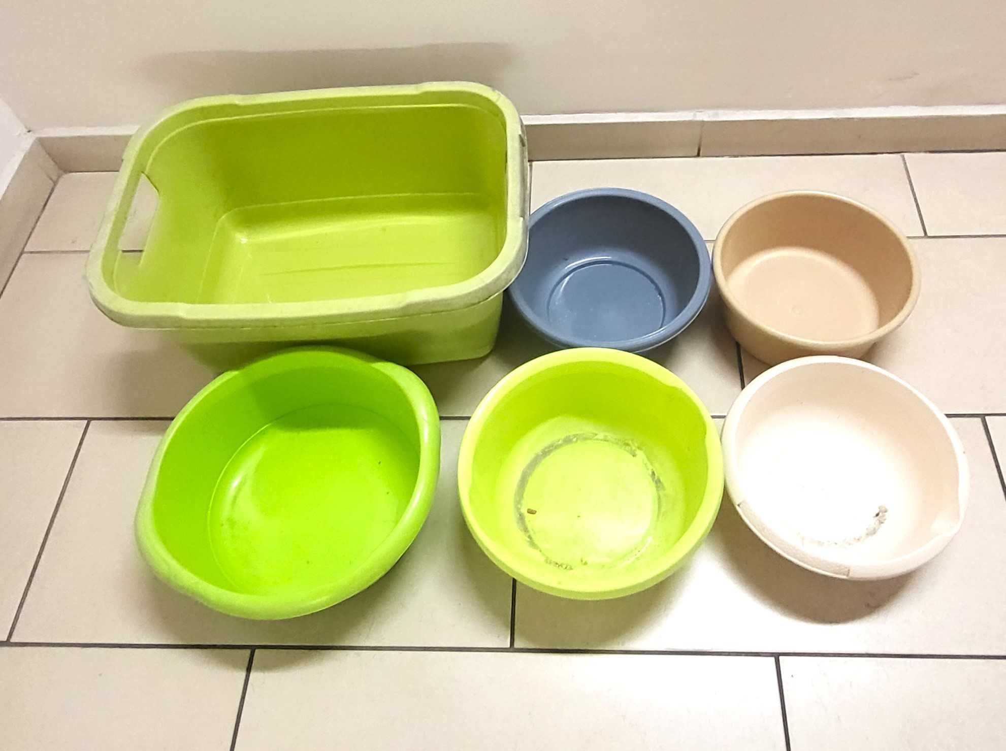 CURVER miska okrągła plastikowa różne sztuki