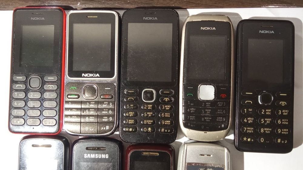 Рабочие кнопочные телефоны