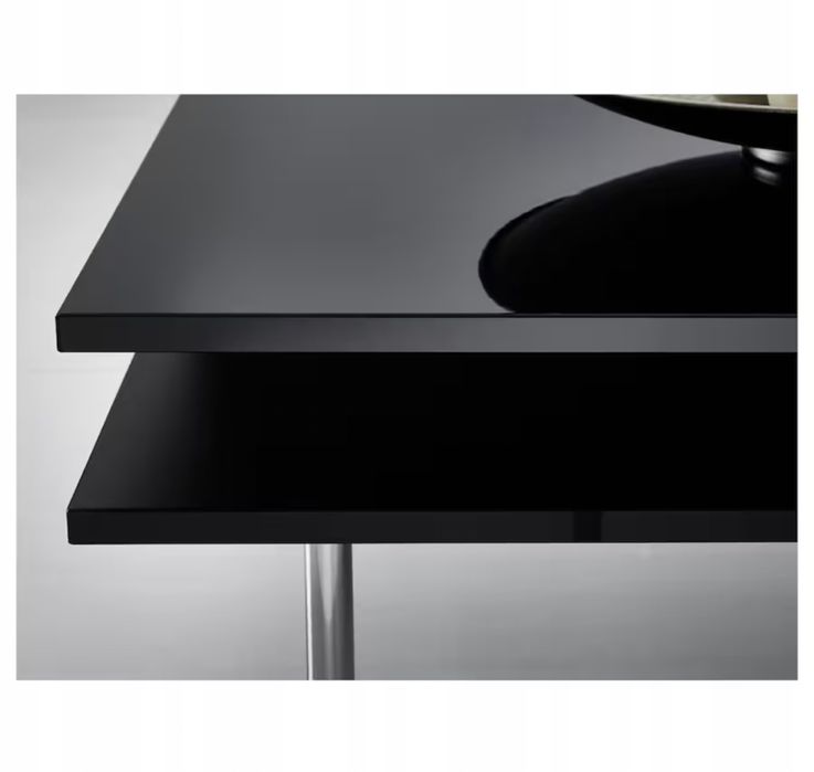 Stolik kawowy Ikea TOFTERYD 95 x 95 x 31cm czarny