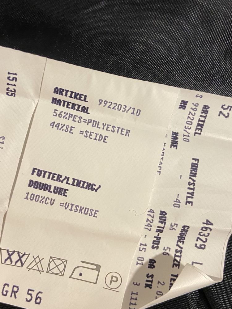 Wilvorst prestige XL męska kamizelka czarna elegancka jedwab