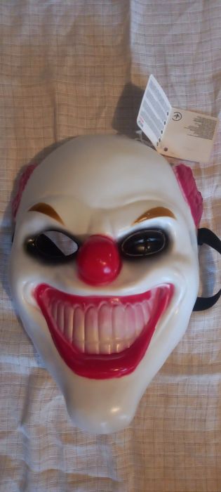 Nowa maska Klaun Halloween  Bal Przebierańców