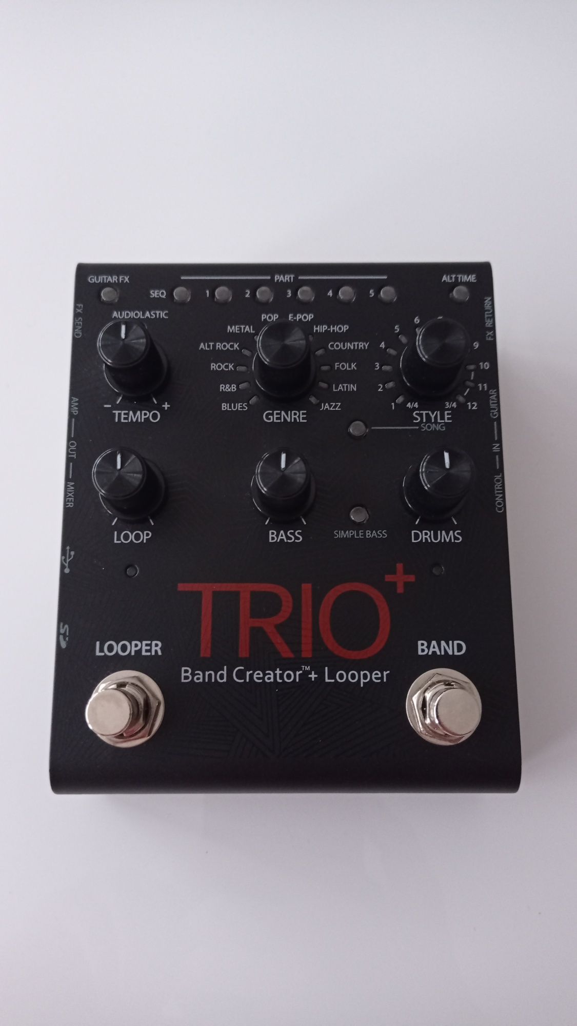 Trio Band Creator plus looper Tc Electronic