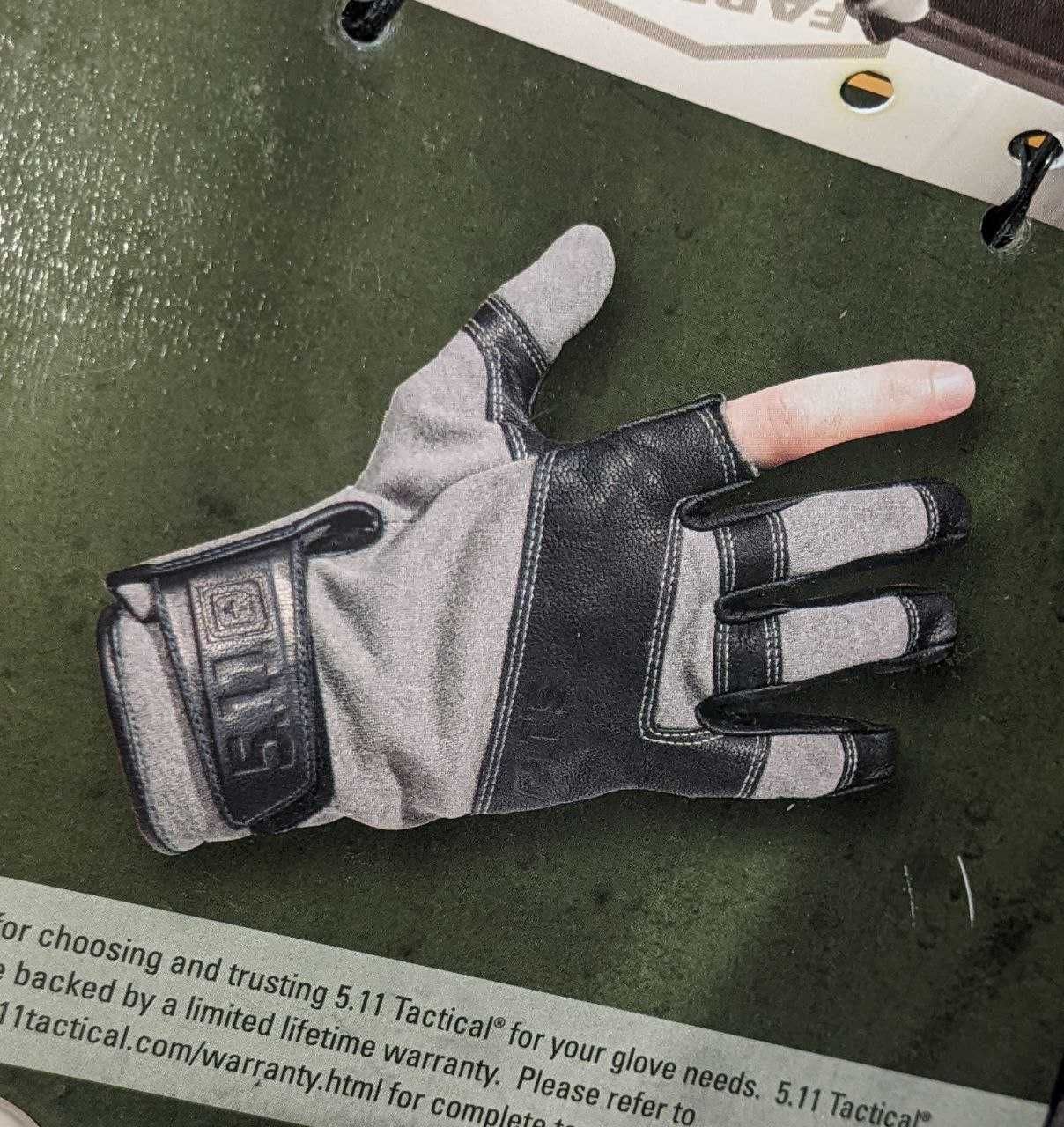 Тактичні рукавиці Рукавички 5.11 TAC TF [XL] USA